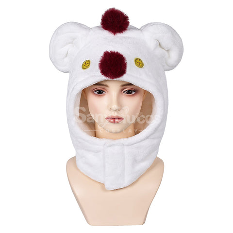 Game Final Fantasy VII Cosplay Yuffie Kisaragi Bear Plush Headband Cosplay Props