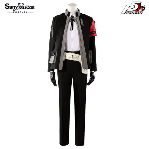 【Custom-Tailor】Game Persona 3 Cosplay Makoto Yuki Battle Suit Cosplay Costume