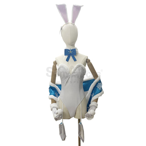 【Custom-Tailor】VTuber Cosplay Bunny Girl Yukihana Lamy Cosplay Costume Swimsuit
