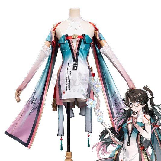 Game Wuthering Waves Cosplay Zhezhi Cosplay Costume 1000