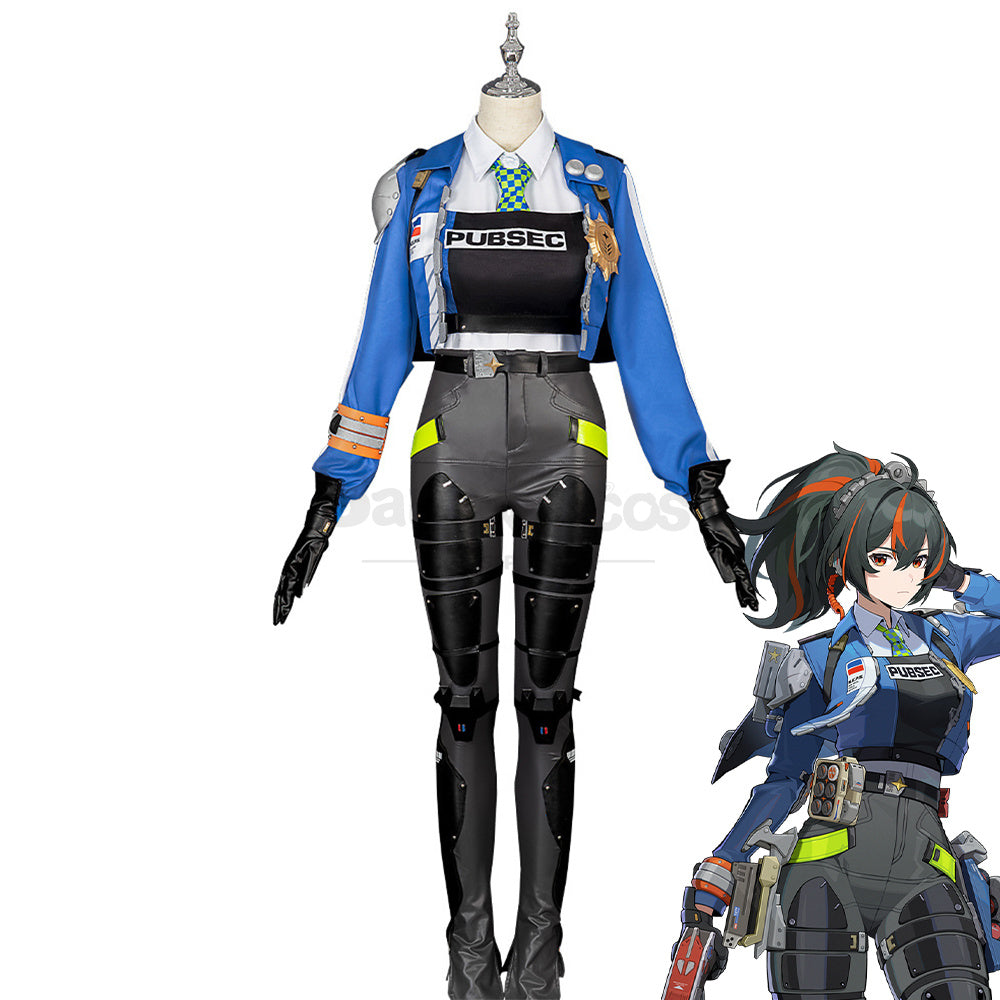 Game Zenless Zone Zero Cosplay Zhu Yuan Costume Costumes