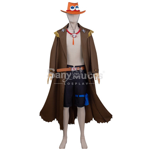【In Stock】Anime One Piece Cosplay Ace Cosplay Costume
