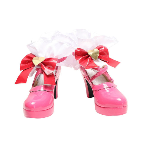 Anime Aikatsu! Cosplay Ichigo Hoshimiya Cosplay Shoes Cosplay Shoes Boots