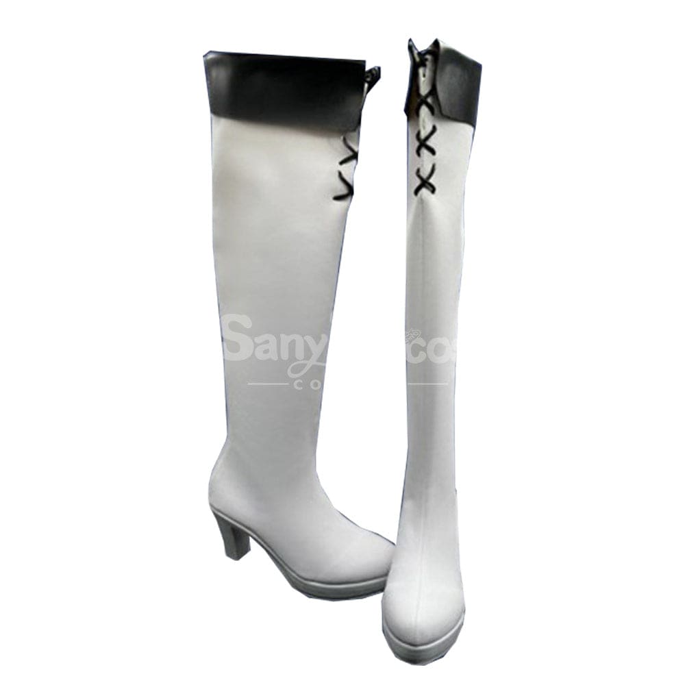 Anime Akame Ga Kill! Cosplay Esdeath Shoes Boots