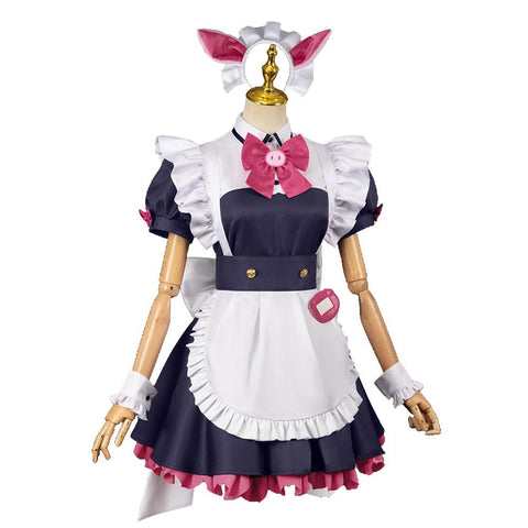 Anime Akiba Maid War Cosplay Yumechi Costume Costumes