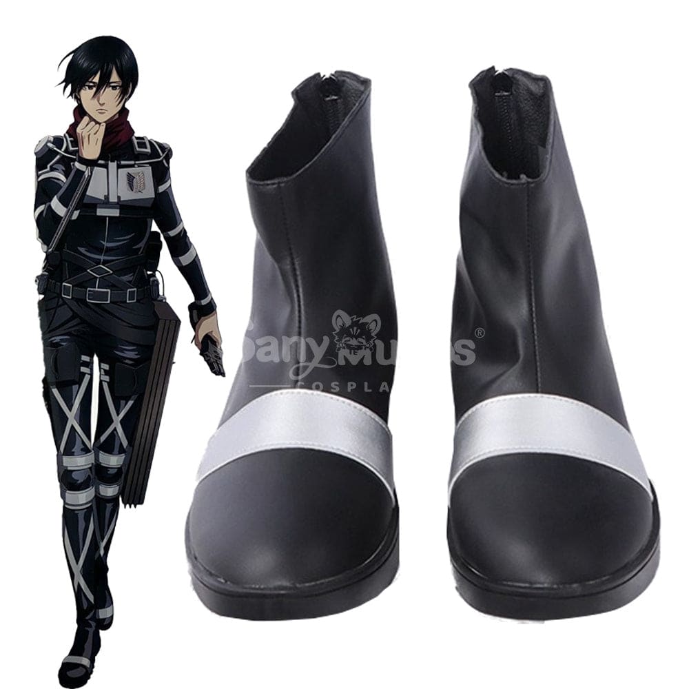 Anime Attack On Titan Cosplay Survey Corps Cosplay Shoes Cosplay Shoes Boots