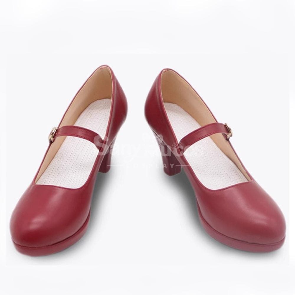 Anime BanG Dream! Ave Mujica Cosplay Mutsumi Wakaba Cosplay Shoes Cosplay Shoes Boots