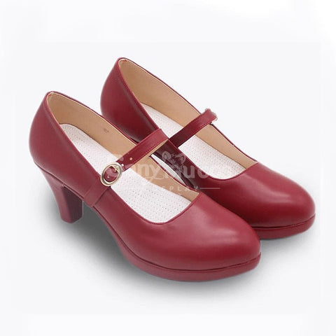 Anime BanG Dream! Ave Mujica Cosplay Mutsumi Wakaba Cosplay Shoes Cosplay Shoes Boots