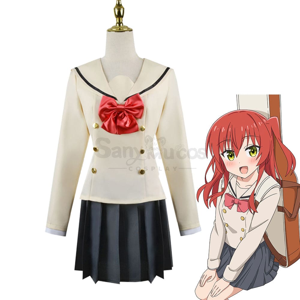 Anime Bocchi The Rock Cosplay Kita Ikuyo Costume Costumes