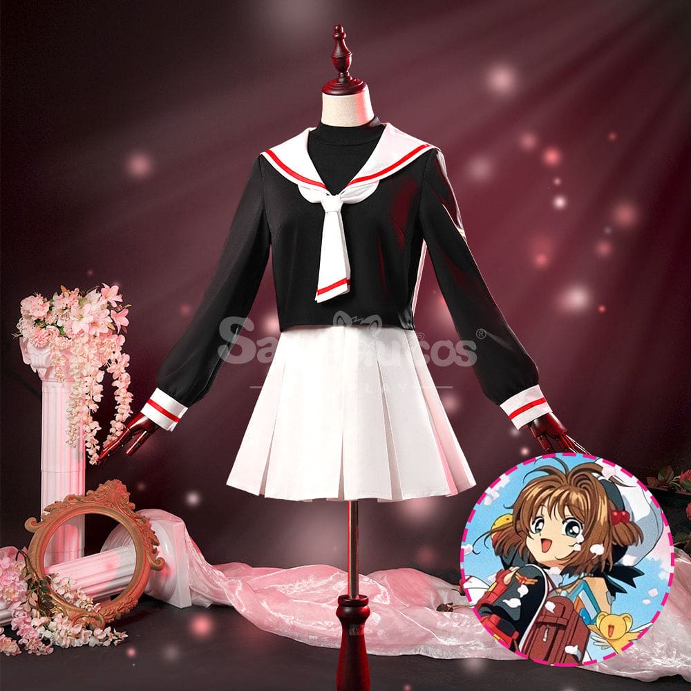 Anime Cardcaptor Sakura Cosplay Kinomoto Uniform Costume Costumes