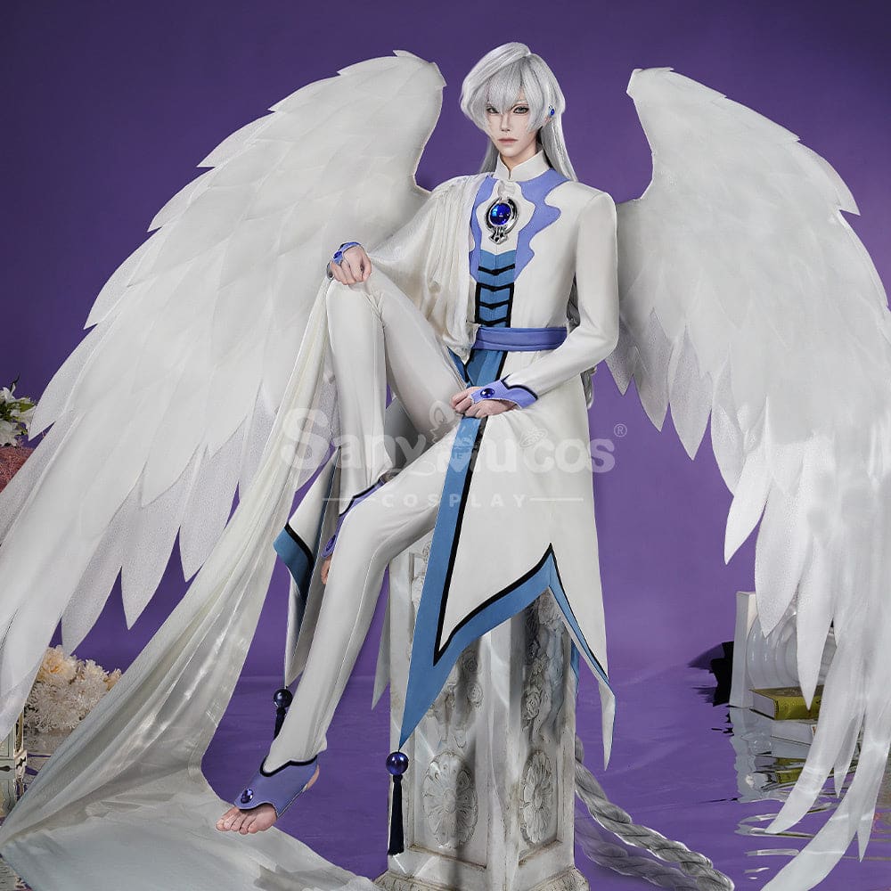 Anime Cardcaptor Sakura Cosplay Yue Costume Premium Edition(Does Not Include Wings) Costumes