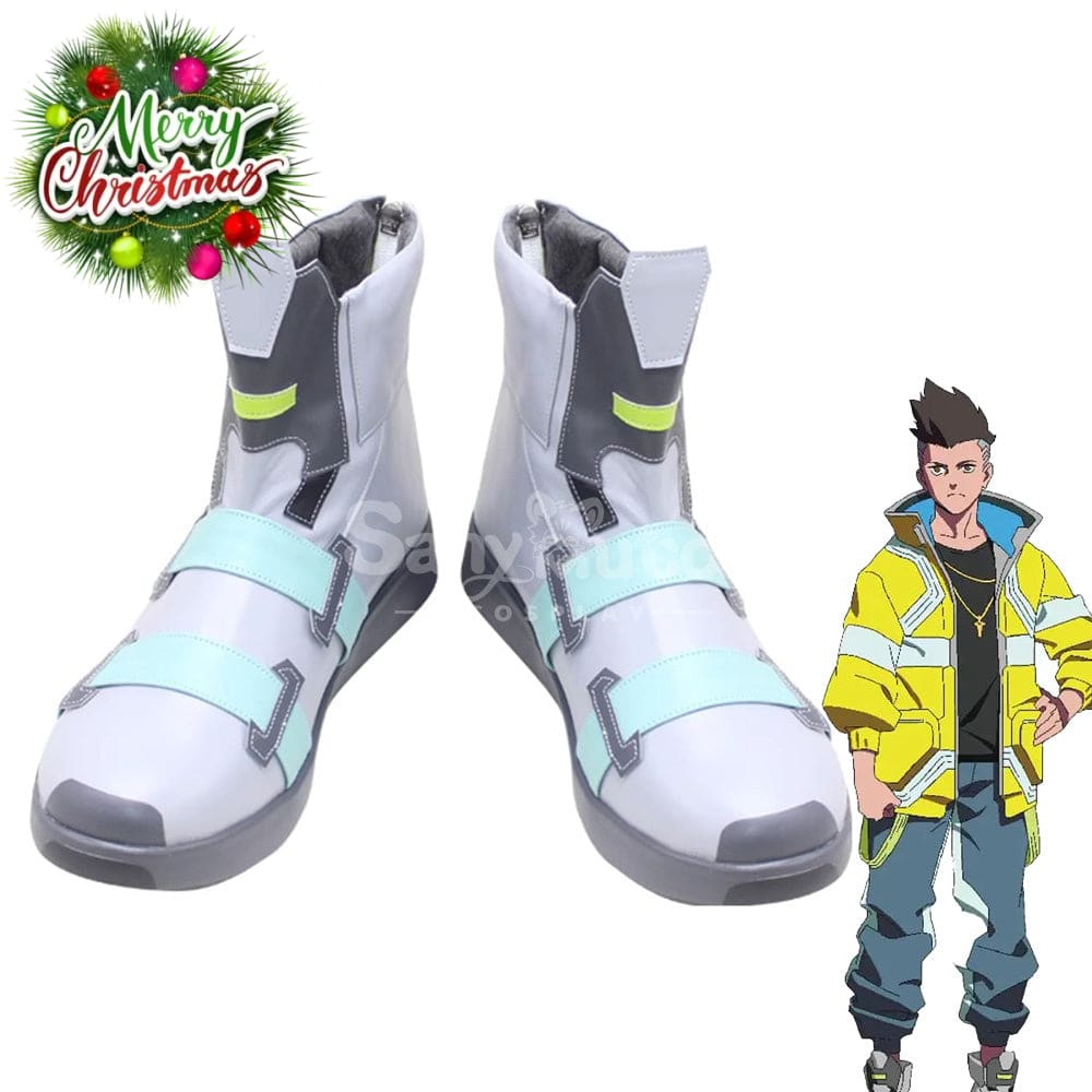 Anime Cyberpunk: Edgerunners Cosplay David Martinez Shoes Boots