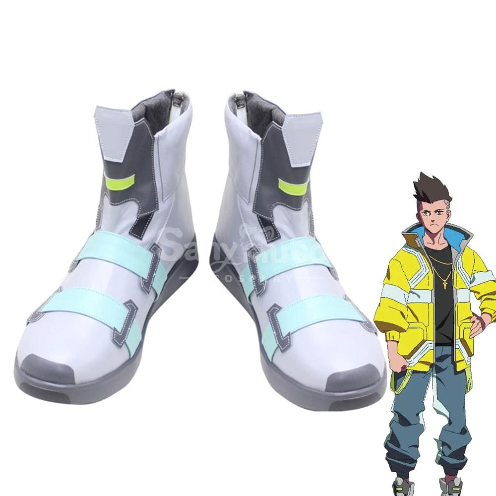 Anime Cyberpunk: Edgerunners Cosplay David Martinez Shoes Boots