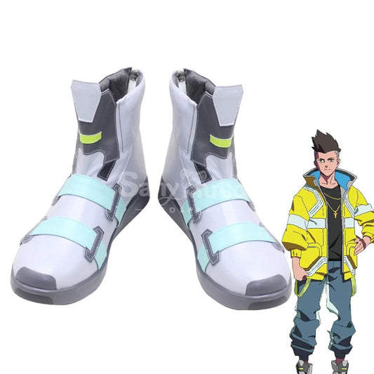 Anime Cyberpunk: Edgerunners Cosplay David Martinez Shoes Boots 1000