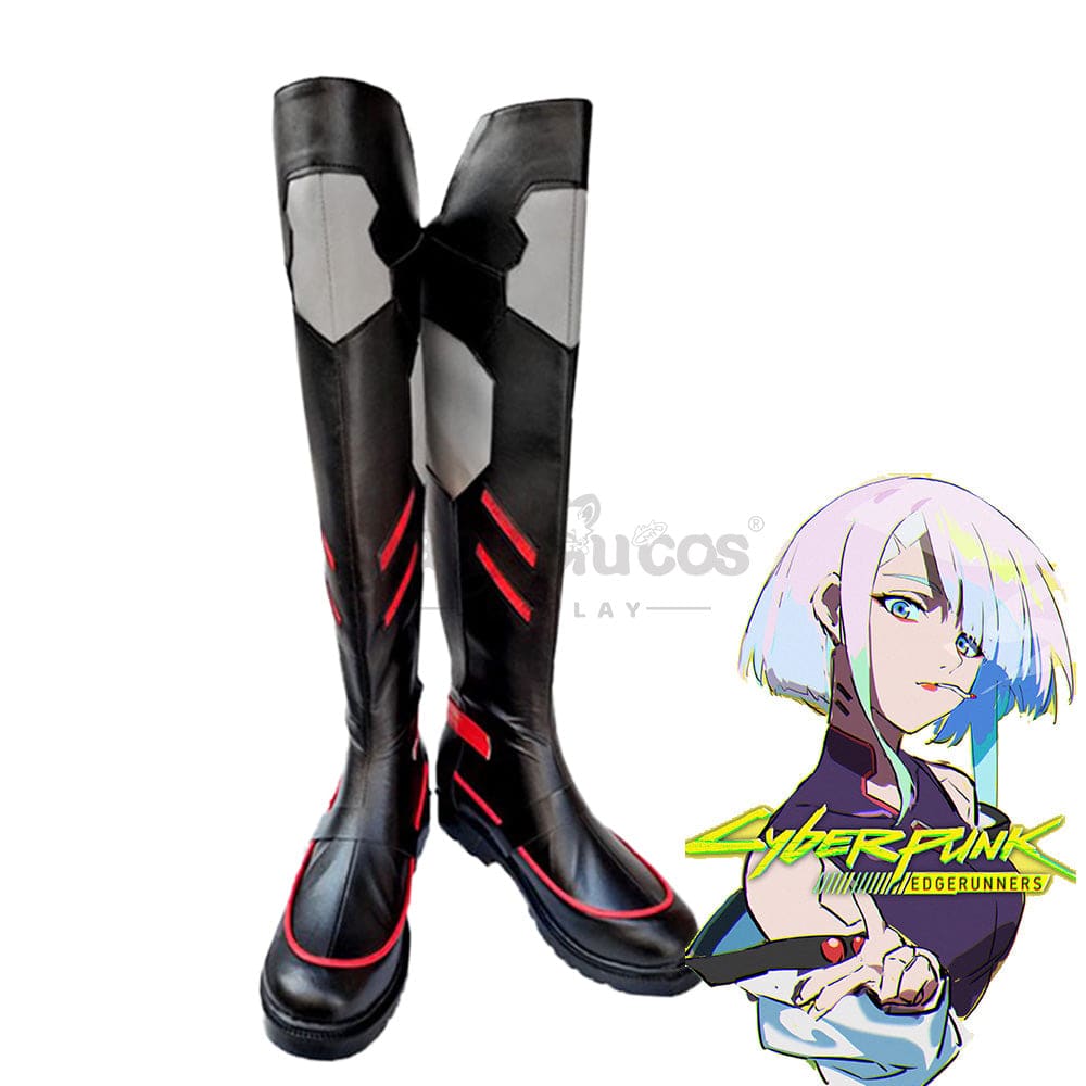 Anime Cyberpunk: Edgerunners Cosplay Lucy Shoes Boots