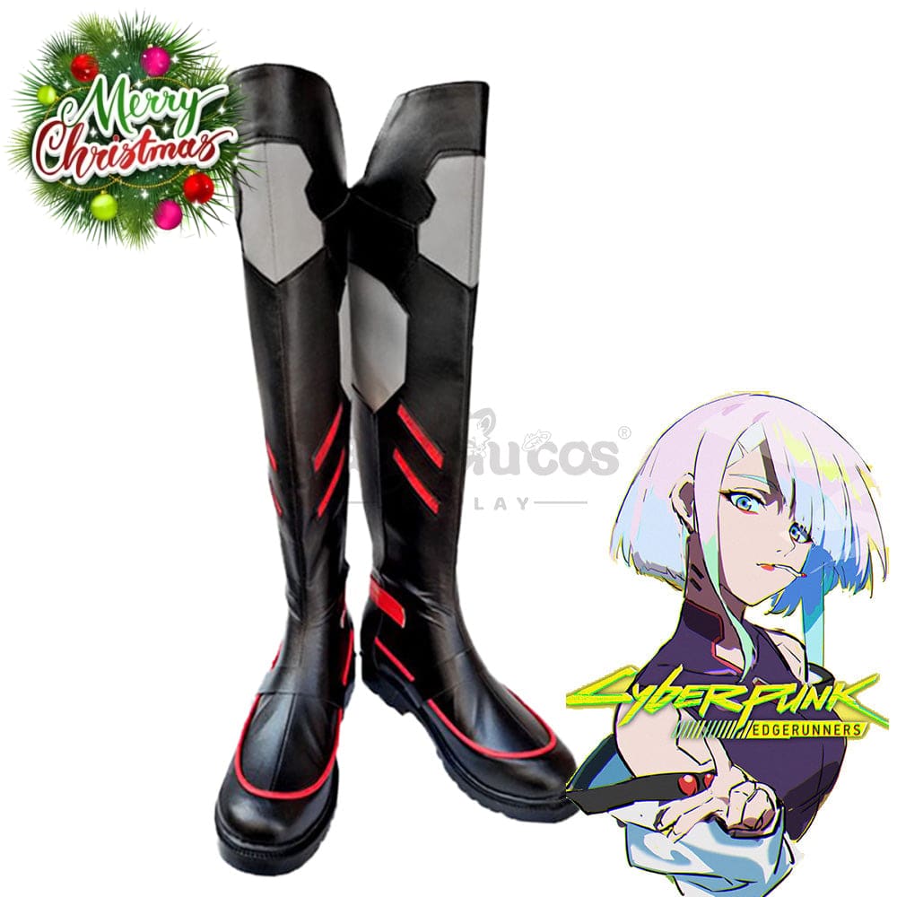 Anime Cyberpunk: Edgerunners Cosplay Lucy Shoes Boots