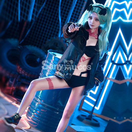 Anime Cyberpunk: Edgerunners Cosplay Rebecca Costume Costumes 1000