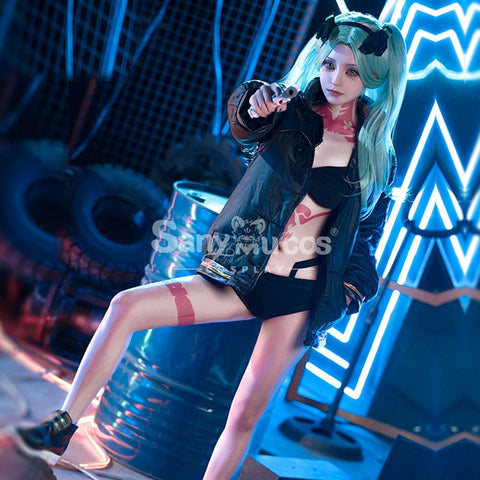 Anime Cyberpunk: Edgerunners Cosplay Rebecca Costume Costumes