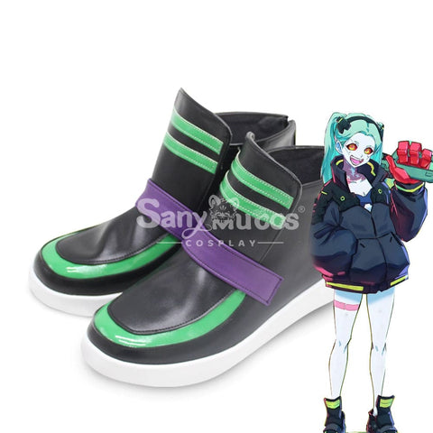 Anime Cyberpunk: Edgerunners Cosplay Rebecca Shoes Boots