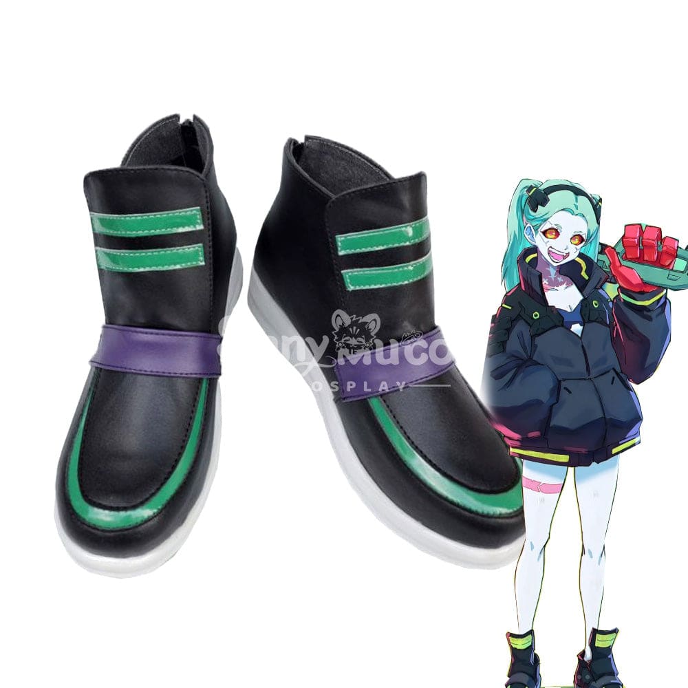 Anime Cyberpunk: Edgerunners Cosplay Rebecca Shoes Boots