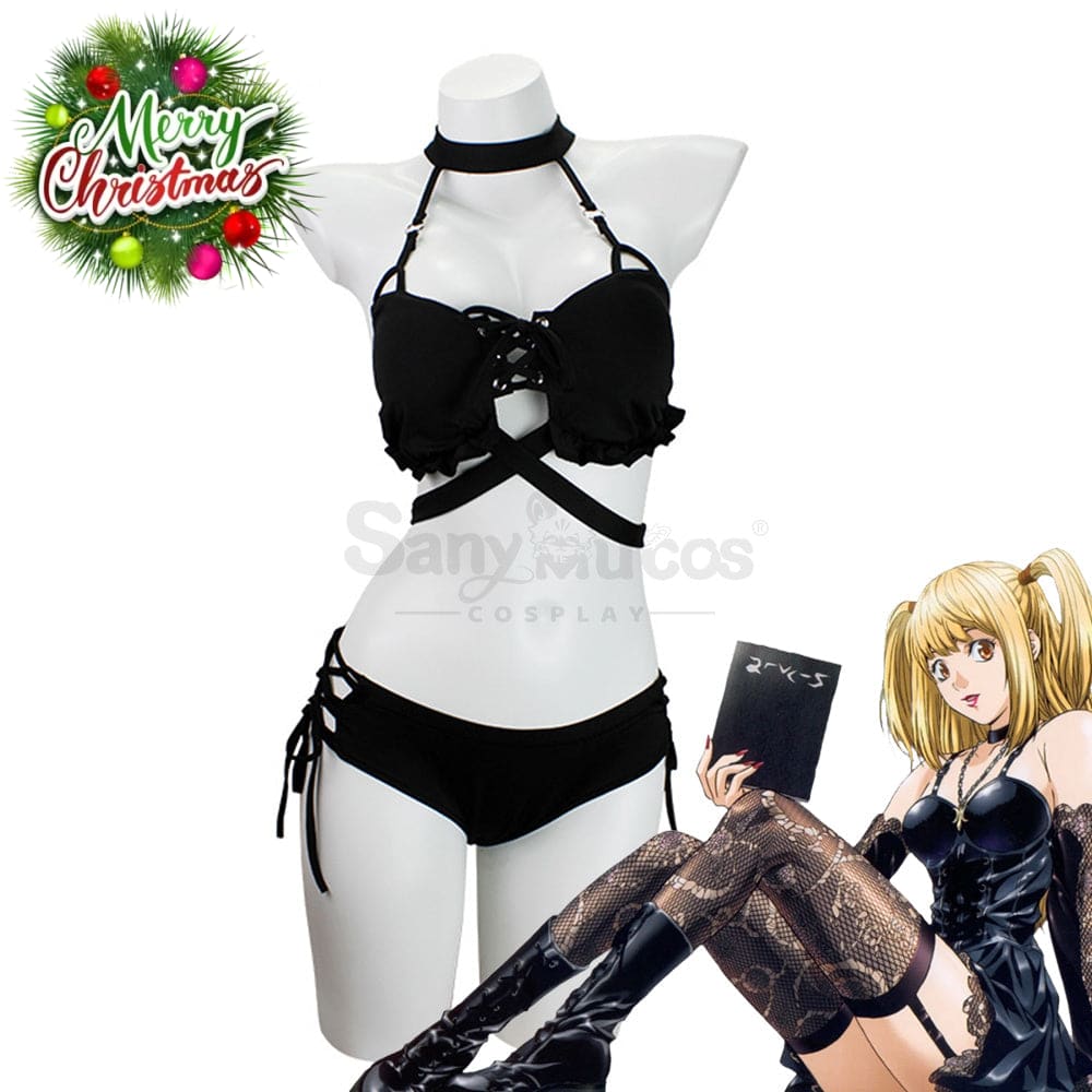 Anime Death Note Cosplay Misa Amane Bikini Swimsuit Costume Costumes