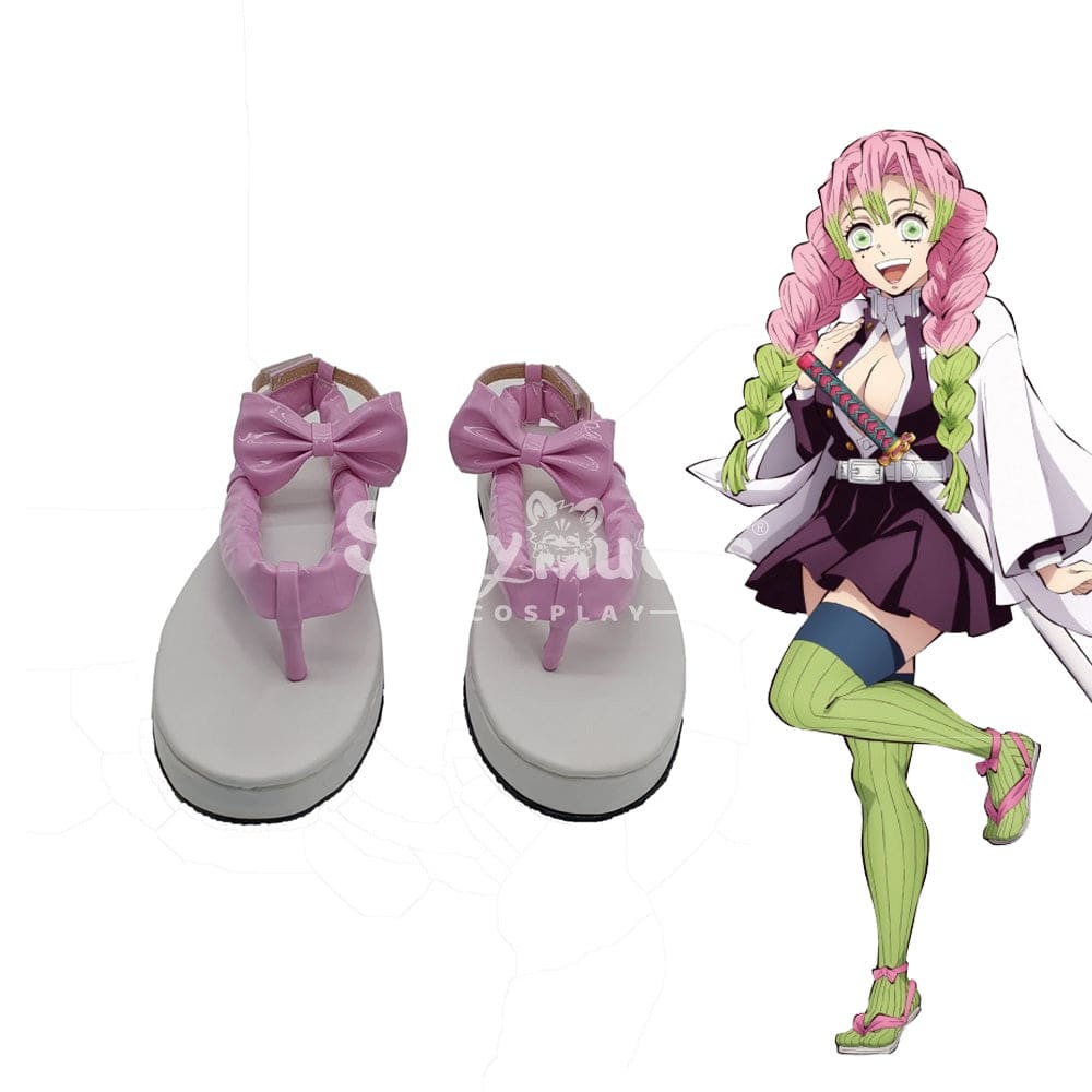 Anime Demon Slayer Cosplay Kanroji Mitsuri Shoes Boots