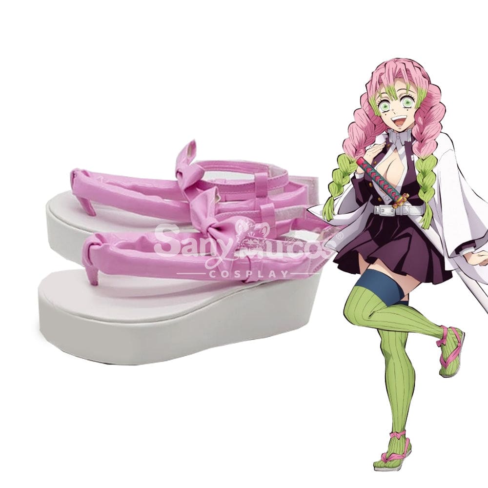 Anime Demon Slayer Cosplay Kanroji Mitsuri Shoes Boots