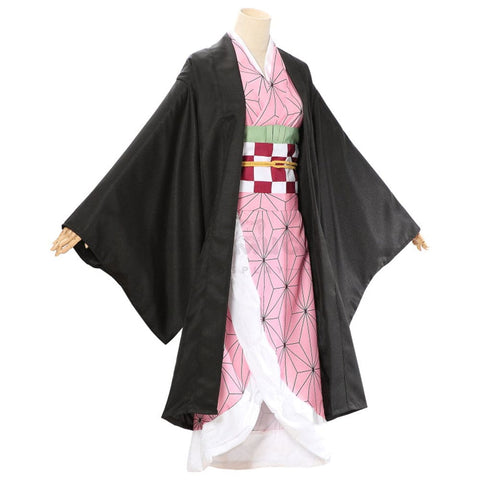 Anime Demon Slayer: Kimetsu No Yaiba Cosplay Nezuko Kamado Costume Plus Size Costumes