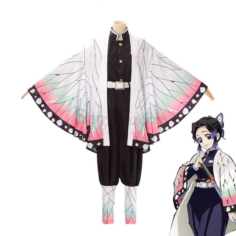 Anime Demon Slayer: Kimetsu No Yaiba Cosplay Shinobu Kocho Costume Plus Size Costumes