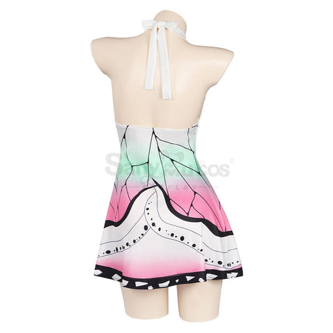 Anime Demon Slayer: Kimetsu No Yaiba Cosplay Shinobu Kochō Swimsuit Costume Costumes