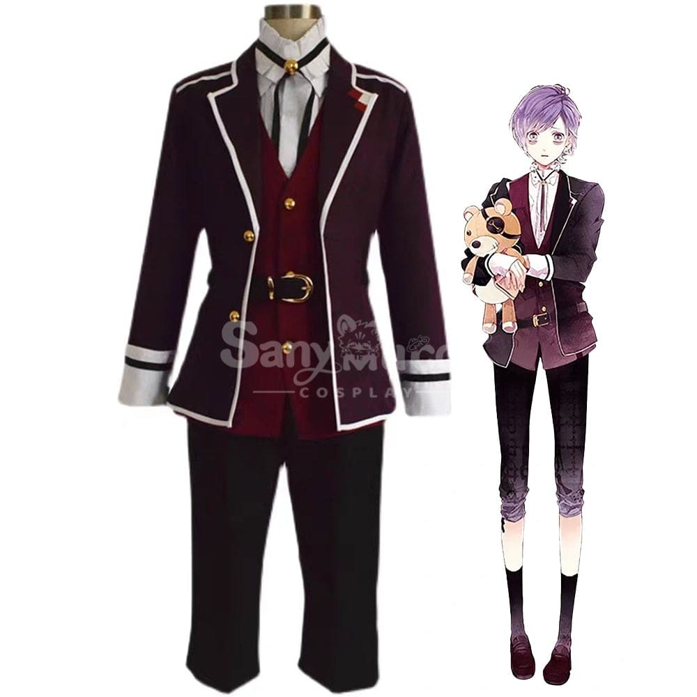 Anime Diabolik Lovers Cosplay Sakamaki Ayato Costume Plus Size Female / Xs Costumes