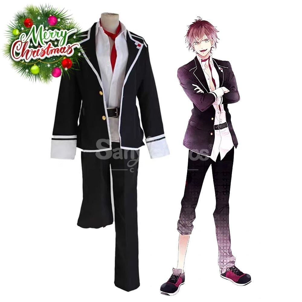 Anime Diabolik Lovers Cosplay Sakamaki Ayato Costume Plus Size Male / Xs Costumes