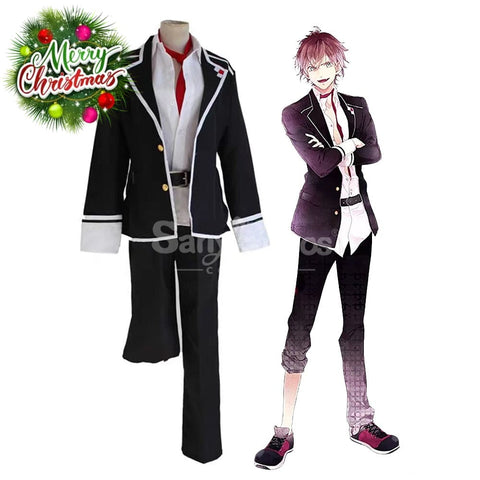 Anime Diabolik Lovers Cosplay Sakamaki Ayato Costume Plus Size Male / Xs Costumes