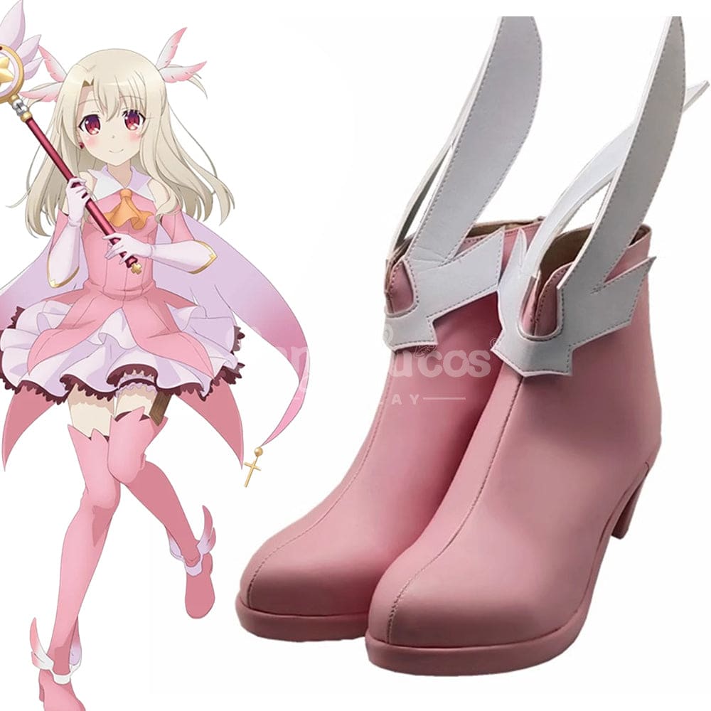 Anime Fate/kaleid liner Prisma Illya Cosplay Illyasviel von Einzbern Cosplay Shoes Cosplay Shoes Boots