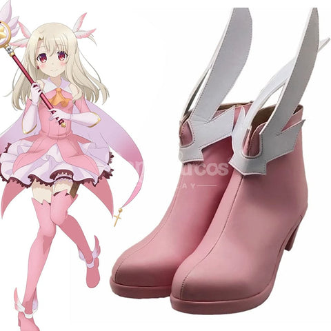Anime Fate/kaleid liner Prisma Illya Cosplay Illyasviel von Einzbern Cosplay Shoes Cosplay Shoes Boots
