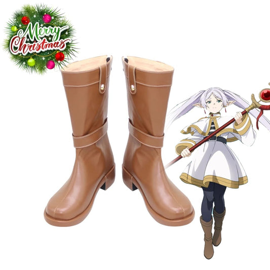 Anime Frieren: Beyond Journey’s End Cosplay Frieren Shoes Boots 1000