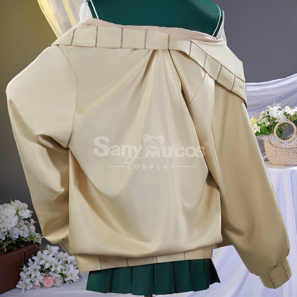 Anime Gushing Over Magical Girls Cosplay School Uniform Costume Long Skirt Suit / One Size Costumes