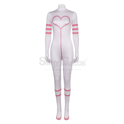 Anime Hazbin Hotel Cosplay Addict Angel Dust Costume Costumes