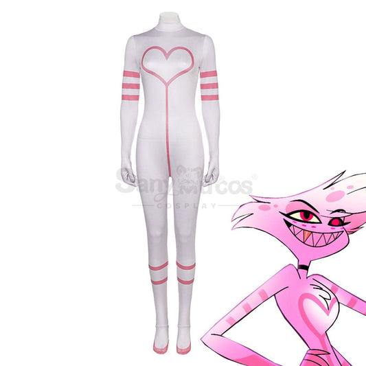 Anime Hazbin Hotel Cosplay Addict Angel Dust Costume Costumes 1000