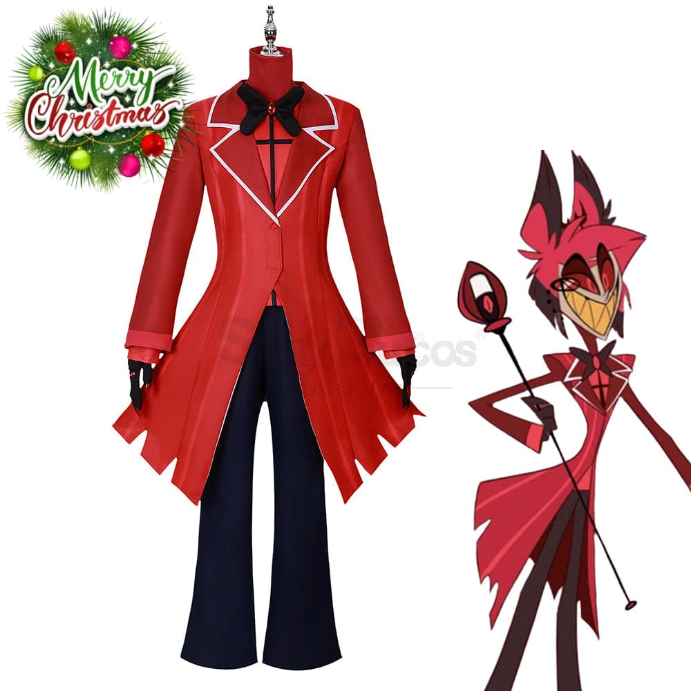 Anime Hazbin Hotel Cosplay Alastor Costume Plus Size Costumes