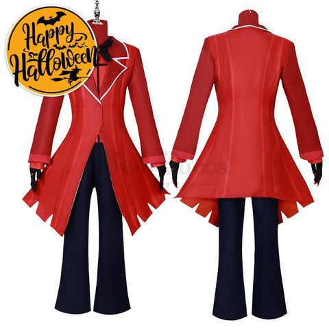 Anime Hazbin Hotel Cosplay Alastor Costume Plus Size Costumes