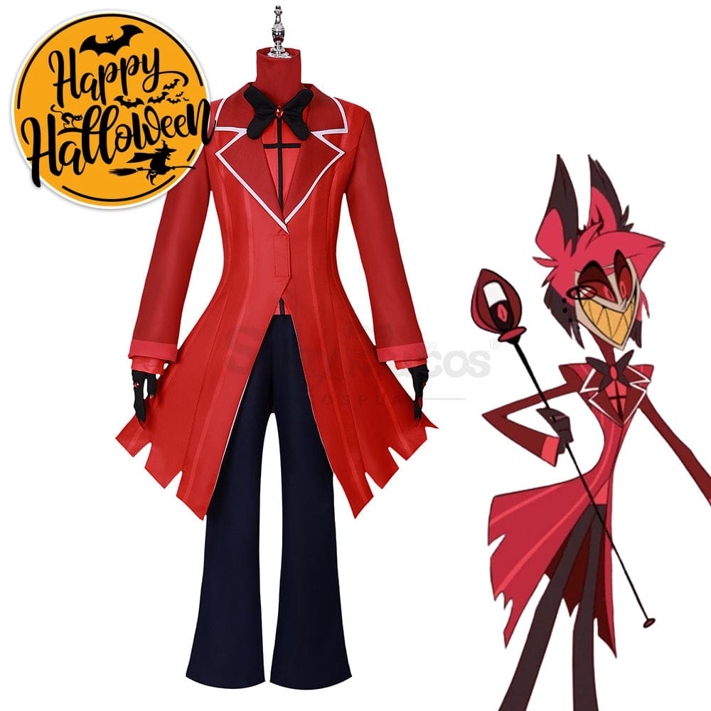 Anime Hazbin Hotel Cosplay Alastor Costume Plus Size Costumes