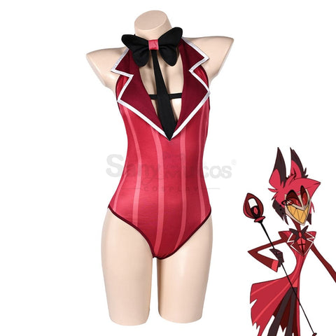 Anime Hazbin Hotel Cosplay Alastor Swimsuit Costume Costumes