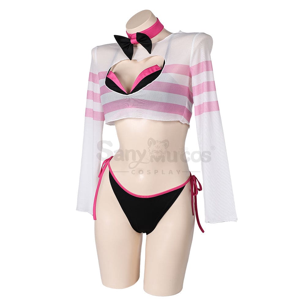 Anime Hazbin Hotel Cosplay Angel Dust Bikini Swimsuit Costume Costumes