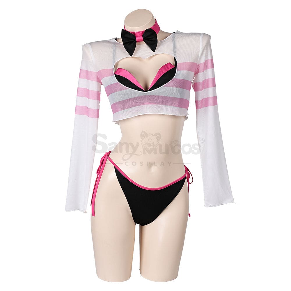 Anime Hazbin Hotel Cosplay Angel Dust Bikini Swimsuit Costume Costumes