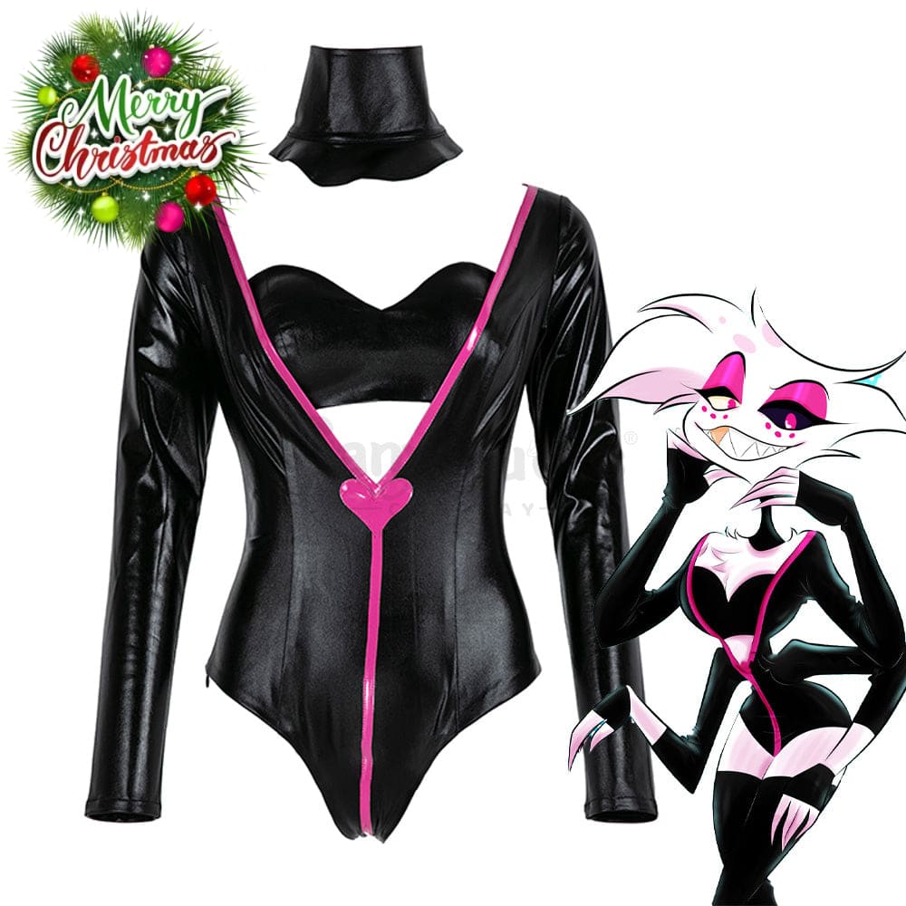 Anime Hazbin Hotel Cosplay Angel Dust Costume Costumes