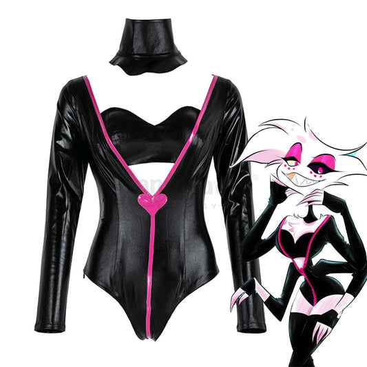 Anime Hazbin Hotel Cosplay Angel Dust Costume Costumes 1000