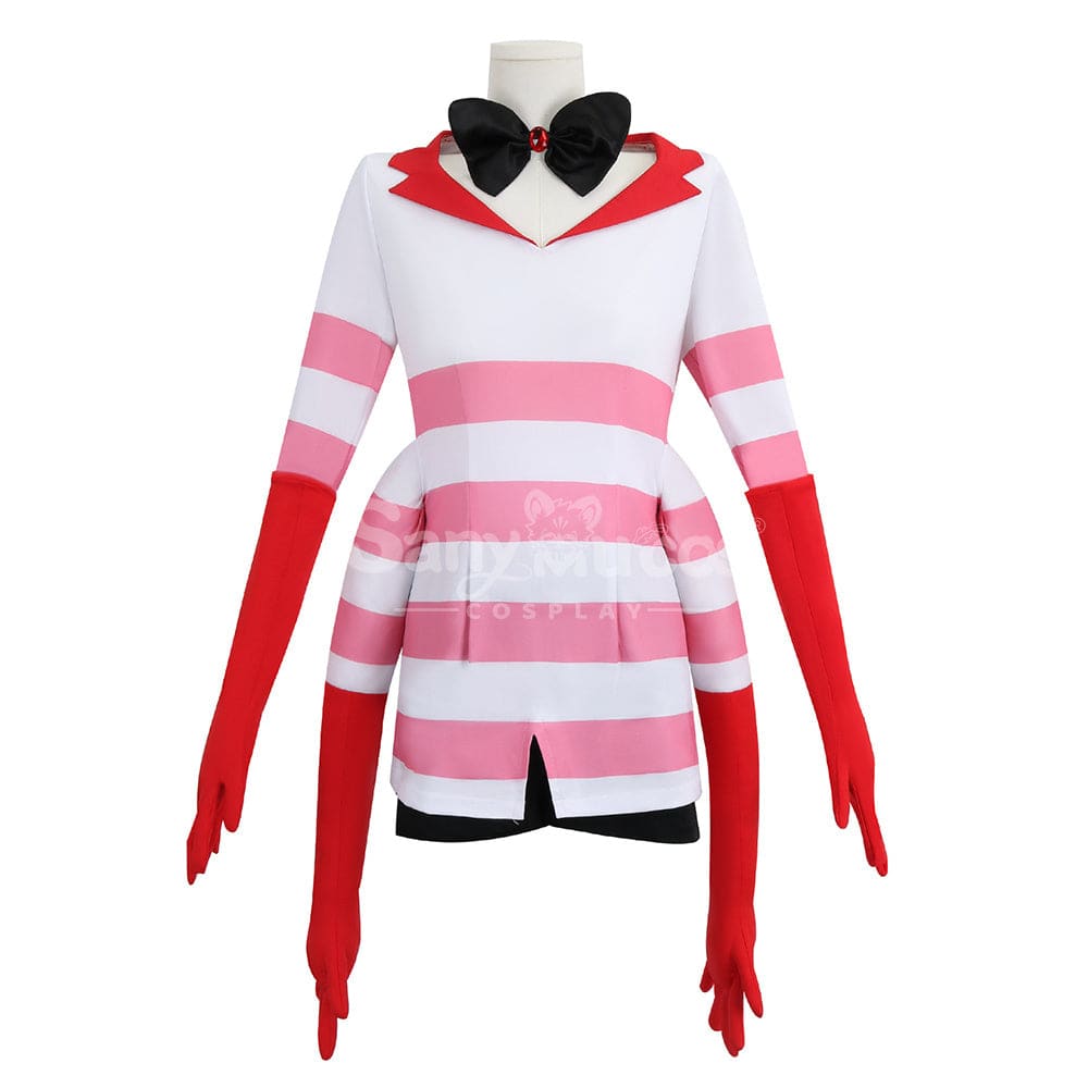 Anime Hazbin Hotel Cosplay Angel Dust Costume Costumes