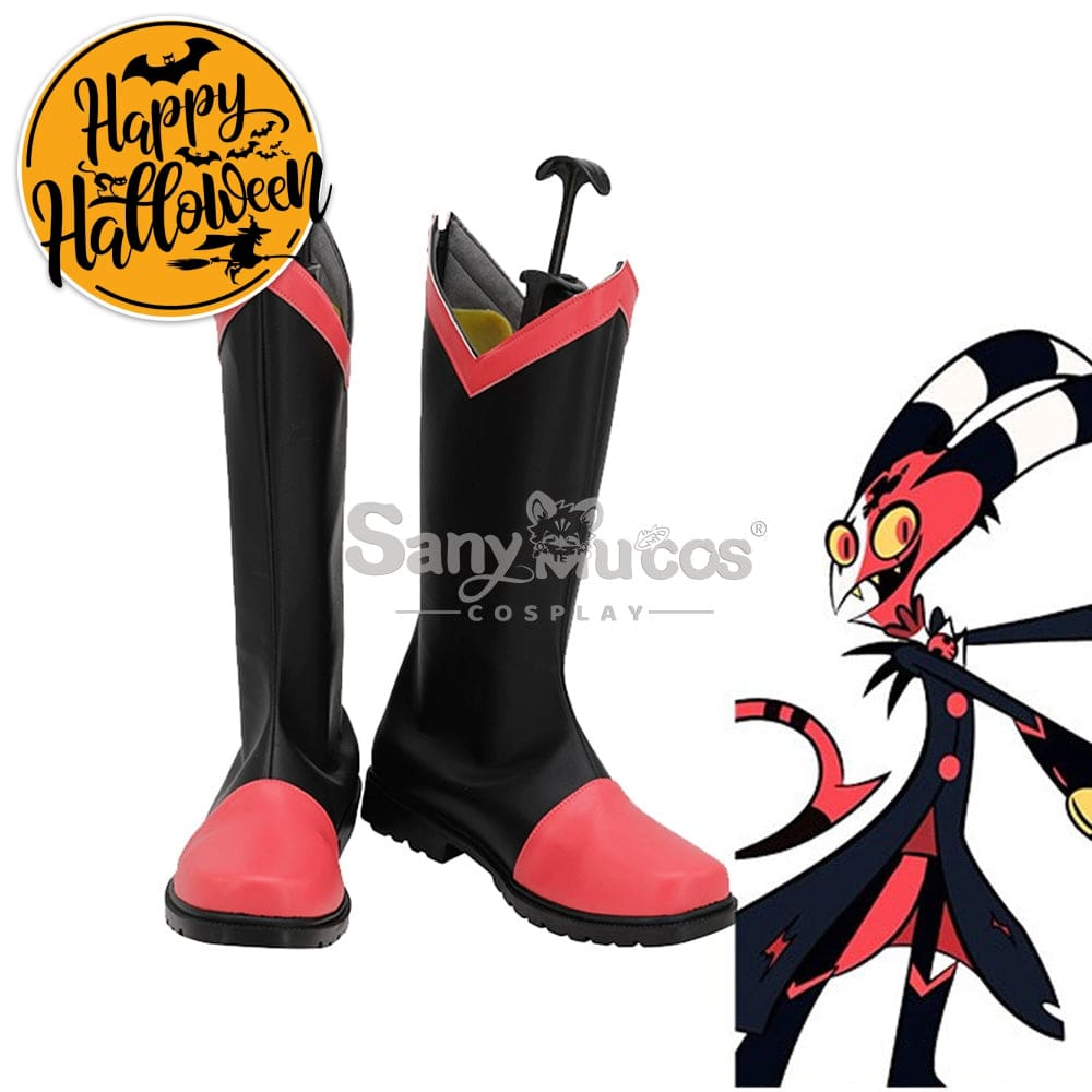 Anime Hazbin Hotel Cosplay Blitzo Shoes Boots