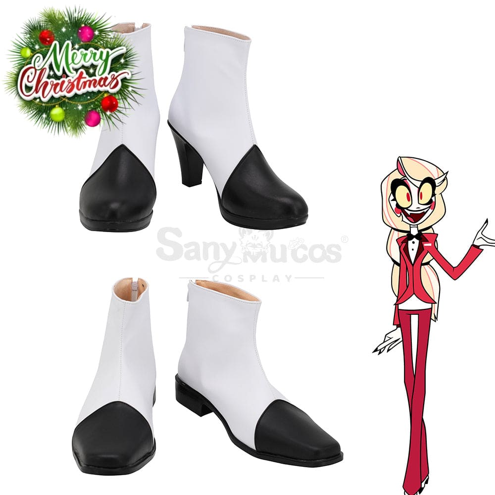 Anime Hazbin Hotel Cosplay Charlie Morningstar Shoes Boots